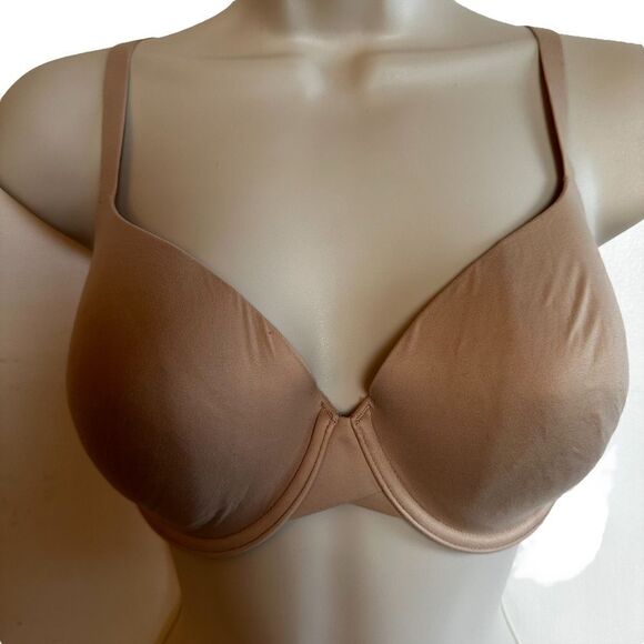 Calvin Klein ~Nude Bra~ size 36C ~ Lightly Lined ~Full Coverage w/ Memory Touch - Picture 2 of 6